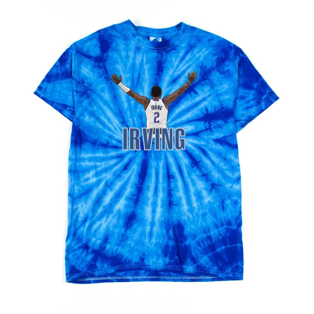 TIE-DYE  Dallas Irving Dallas Mavericks Mavs Shirt T-Shirt